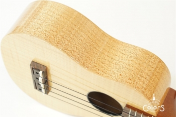 PI-3s (Soprano Model) - 3A Grade Flame Maple(Silver Grade)